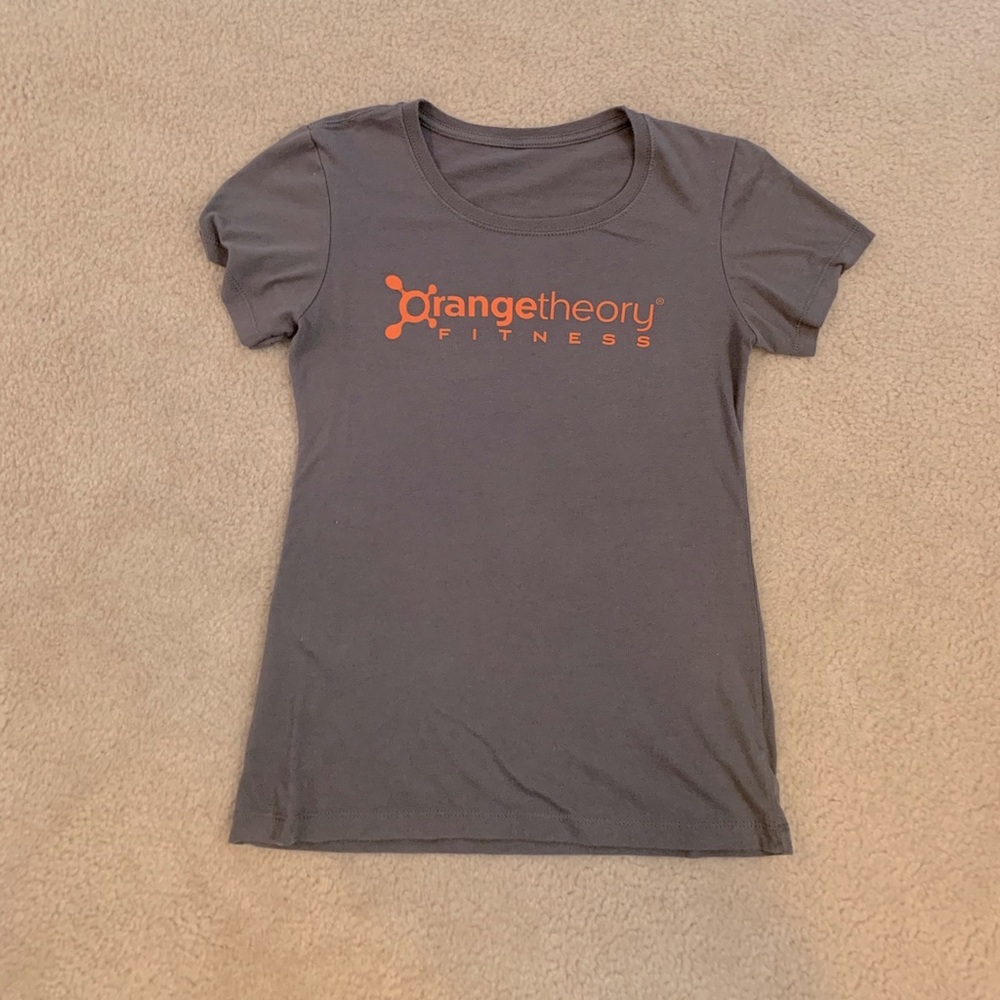 Orangetheory Fitness scoop neck “keep burning” T
